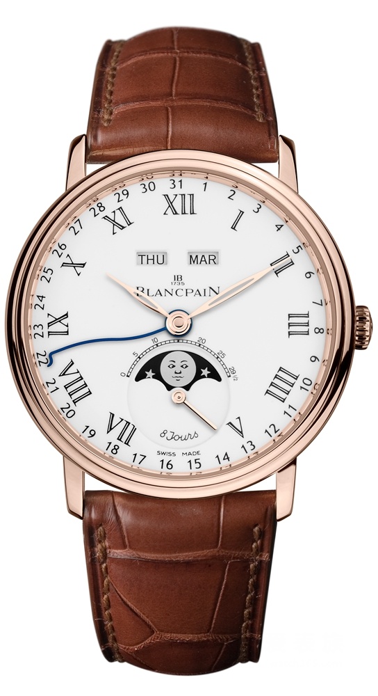 Fake Blancpain watches with white dials are practical.