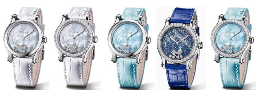 The new Chopard Happy Sport replica watches are elegant and fluent.