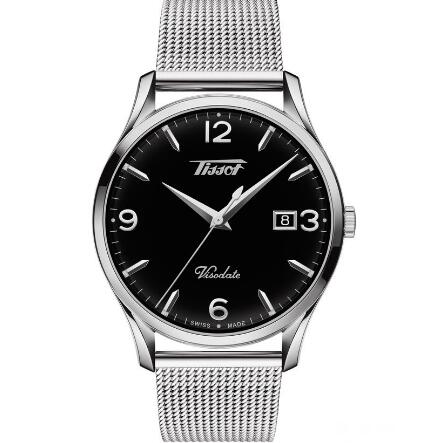 The simple Tissot is also suitable for formal occasion.