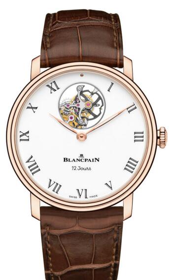 The tourbillon of Blancpain has always been regarded as the most beautiful tourbillon in the world.